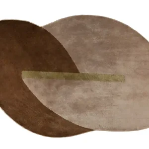 ZUIVER Phila Teppich, gemustert – Terra Polyester (160x257) Top-Seller