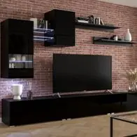 AN87 NEW Möbel für Wohnzimmer Wohnwand Mediawand Schrankwand Wohnschrank Neue Kollektion