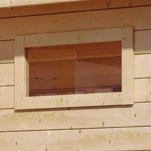 Abverkauf Systemhäuser Fenster 38mm 440mm x 850mm AKTION naturbelassen