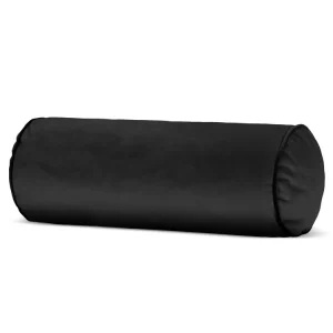 Aktuell MICADONI Harvey Pfützenkissen, rund - schwarzer Samtstoff (20x20x50)