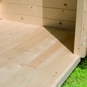 16mm Fußboden für Sockelmaß 1,77m x 1,20m" naturbelassen Kostenloser Versand