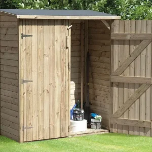 Gartenschrank Maceio inkl. Fußboden und Dacheindeckung - Abmessung: 73 x 152 x 182 cm (L x B x H) Direktkauf