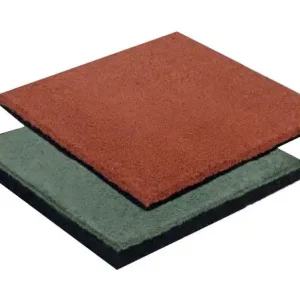 Ausverkauf Fallschutzmatte, Abmessung: 50 x 50 cm (B x T), Stärke: 2,5 cm - Farbe: grün