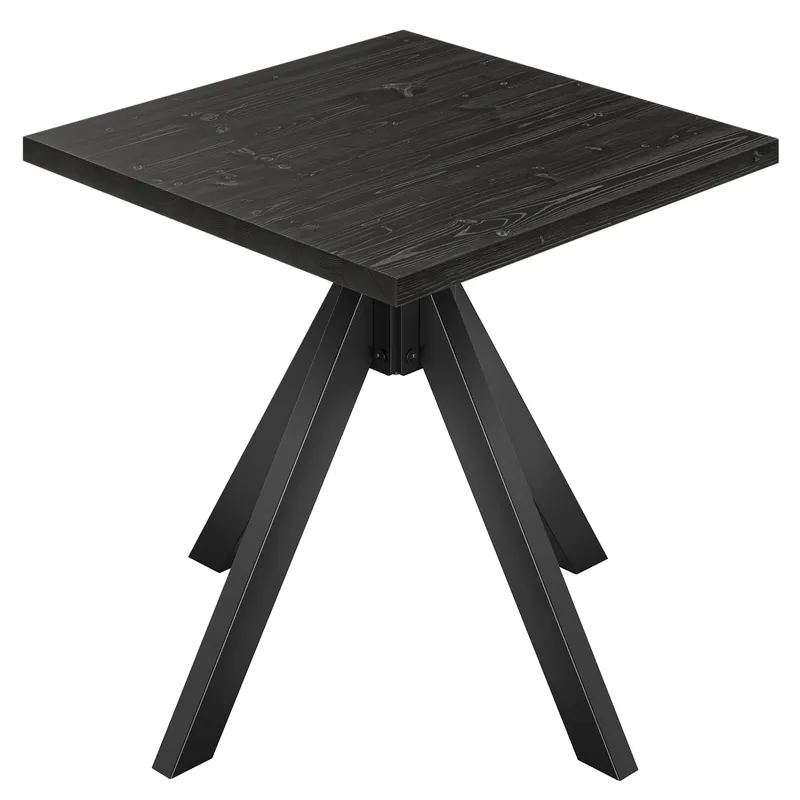 AURELIA OS | Bistro Tisch | B:T 60 x 60 cm | H 76 cm | Schwarz | Gestell: Schwarz Angebot