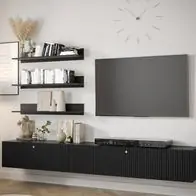 Wohnzimmer-Set Waldi Riflo Slim X Kommode Loft Modernschrank RTV-Tisch M24 Sofort Bestellen