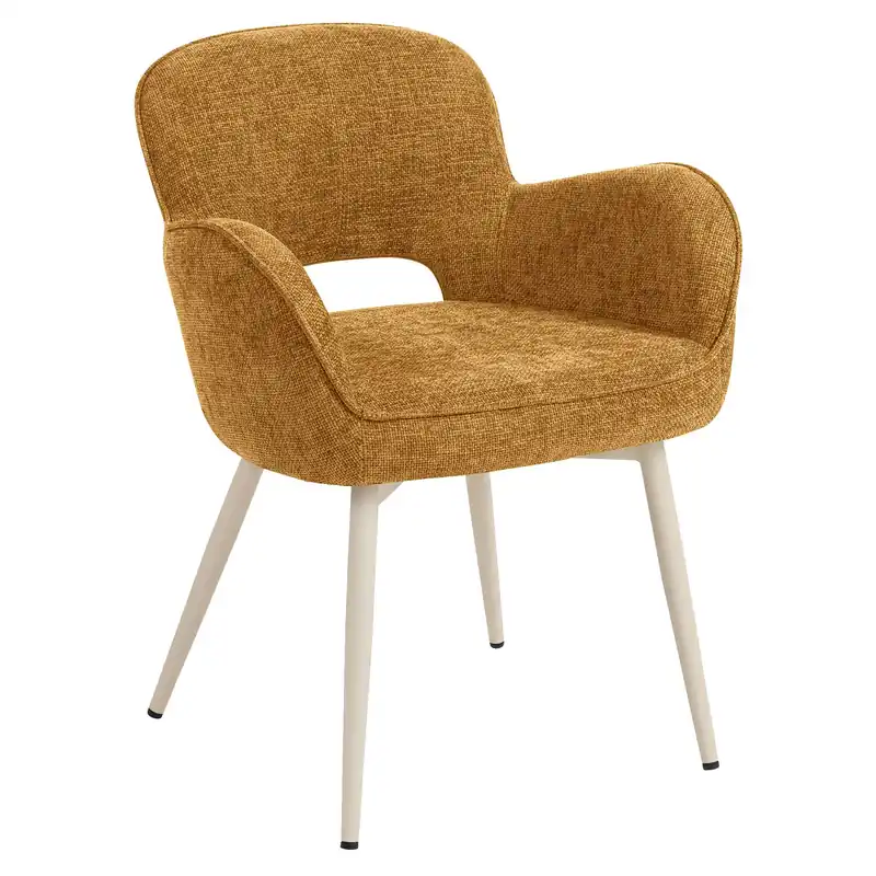 ELIF | Hotel Stuhl | Stoff/Textil | Honig Braun Angebot