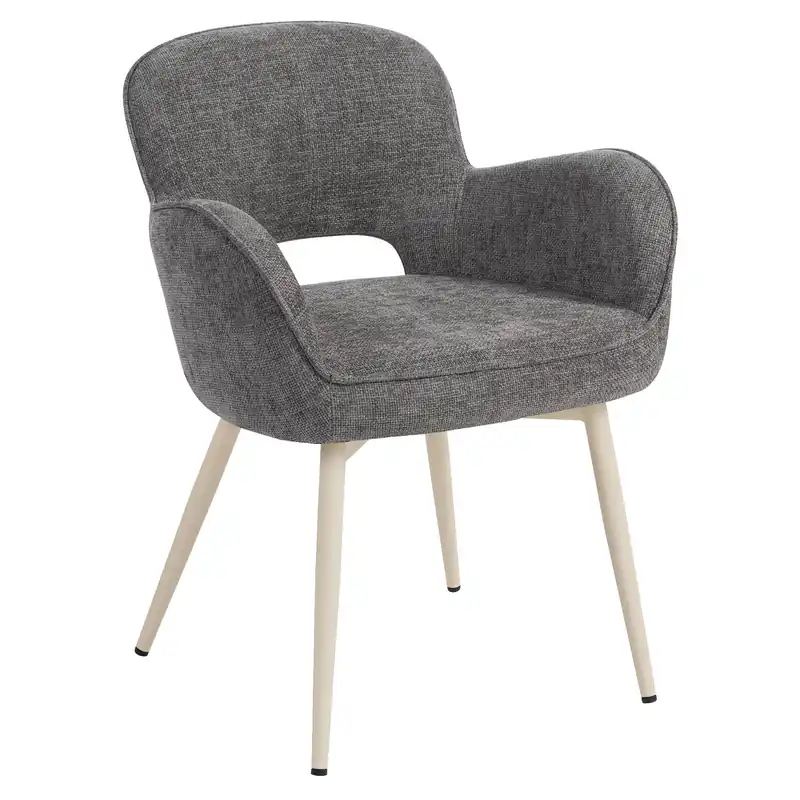 Schnäppchen ELIF | Hotel Stuhl | Stoff/Textil | Grau