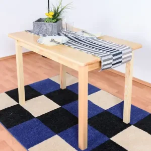 Zertifiziert Tisch Kiefer massiv Vollholz natur Junco 228B (eckig) - 110 x 70 cm (B x T)