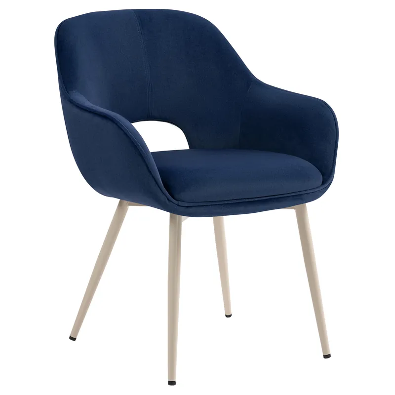 KATARINA | Hotel Stuhl | Samt | Blau Neu Im Sortiment