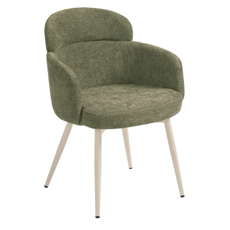 Letzte Chance SELINA | Hotel Stuhl | Stoff/Textil | Grün