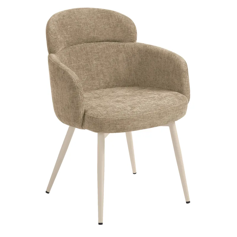 Bestpreis SELINA | Hotel Stuhl | Stoff/Textil | Taupe