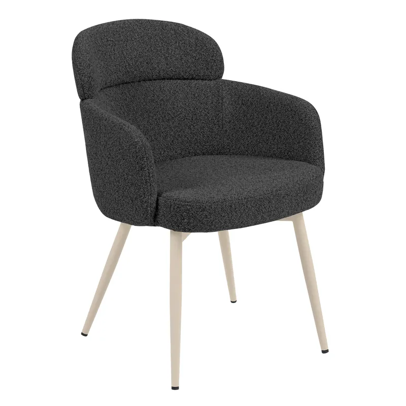 SELINA | Hotel Stuhl | Teddystoff | Dunkel Grün Billig