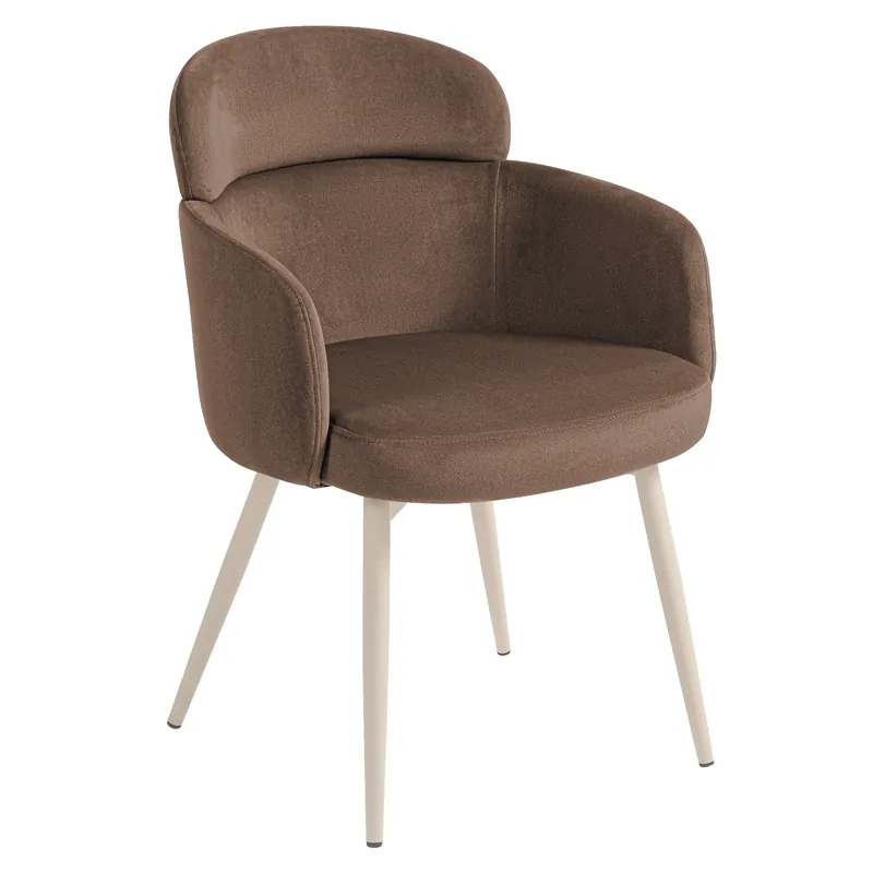 Mega-Angebot SELINA | Hotel Stuhl | Samt | Braun