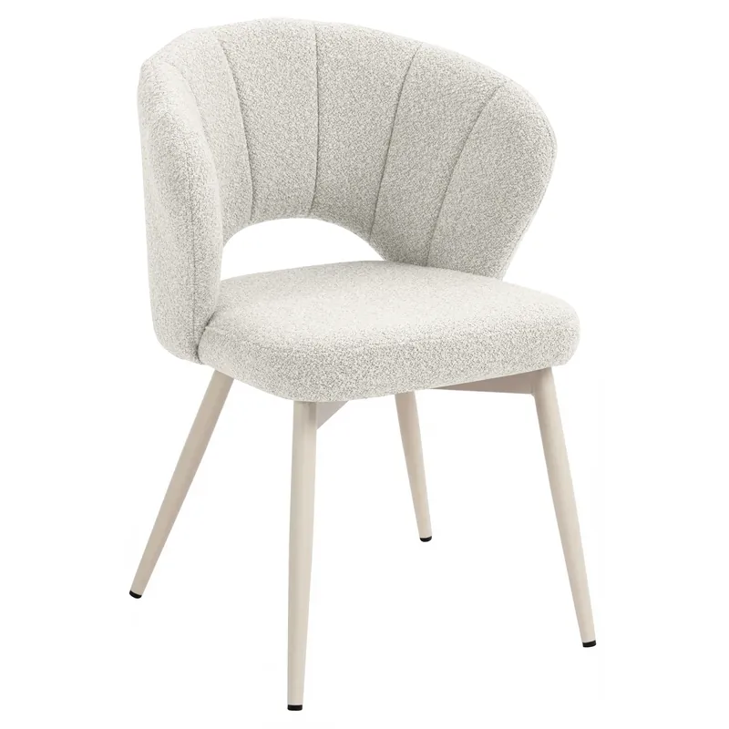 JOHANNA | Hotel Stuhl | Teddystoff | Creme Sale