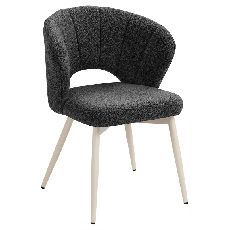 JOHANNA | Hotel Stuhl | Teddystoff | Dunkel Grün Ausverkauf