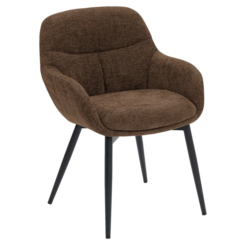 Knallerangebot LEANO | Hotel Stuhl | Stoff/Textil | Braun