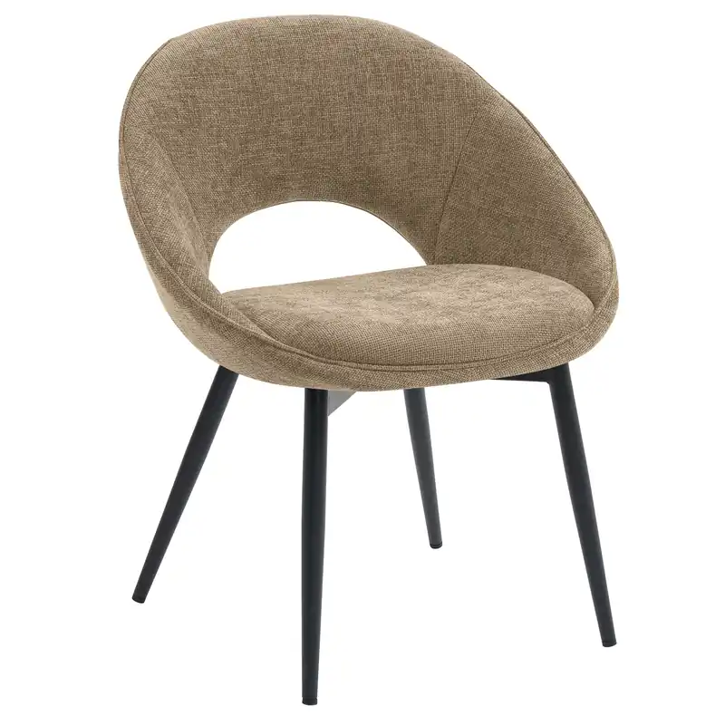 Expressversand LIAM | Hotel Stuhl | Stoff/Textil | Taupe