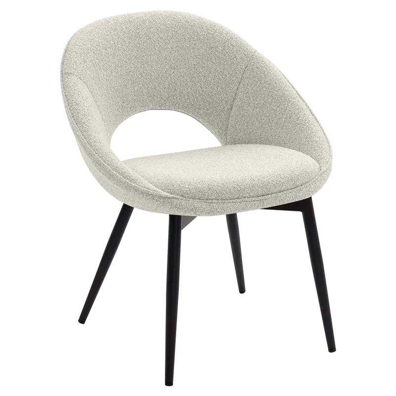 Angebot LIAM | Hotel Stuhl | Teddystoff | Creme