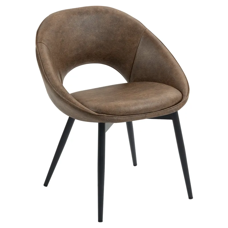 Sofort Bestellen LIAM | Hotel Stuhl | Leder | Braun