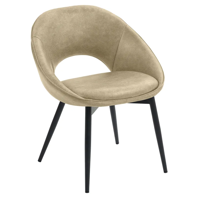 Kracherpreis LIAM | Hotel Stuhl | Leder | Beige