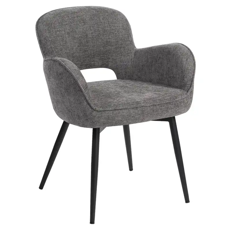 ELIF | Hotel Stuhl | Stoff/Textil | Grau Aktuell