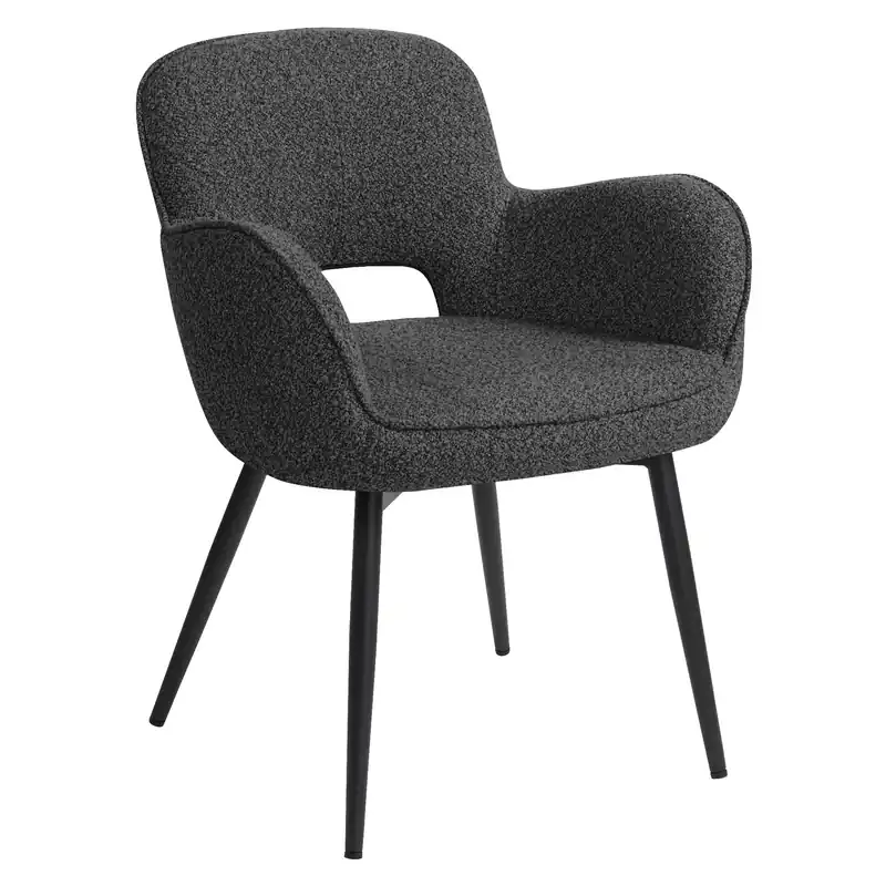 ELIF | Hotel Stuhl | Teddystoff | Dunkel Grün Sofort Bestellen