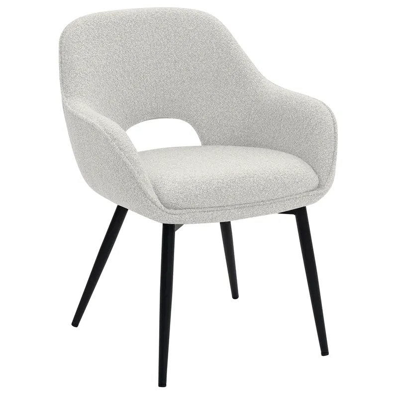 Rabatt KATARINA | Hotel Stuhl | Teddystoff | Creme