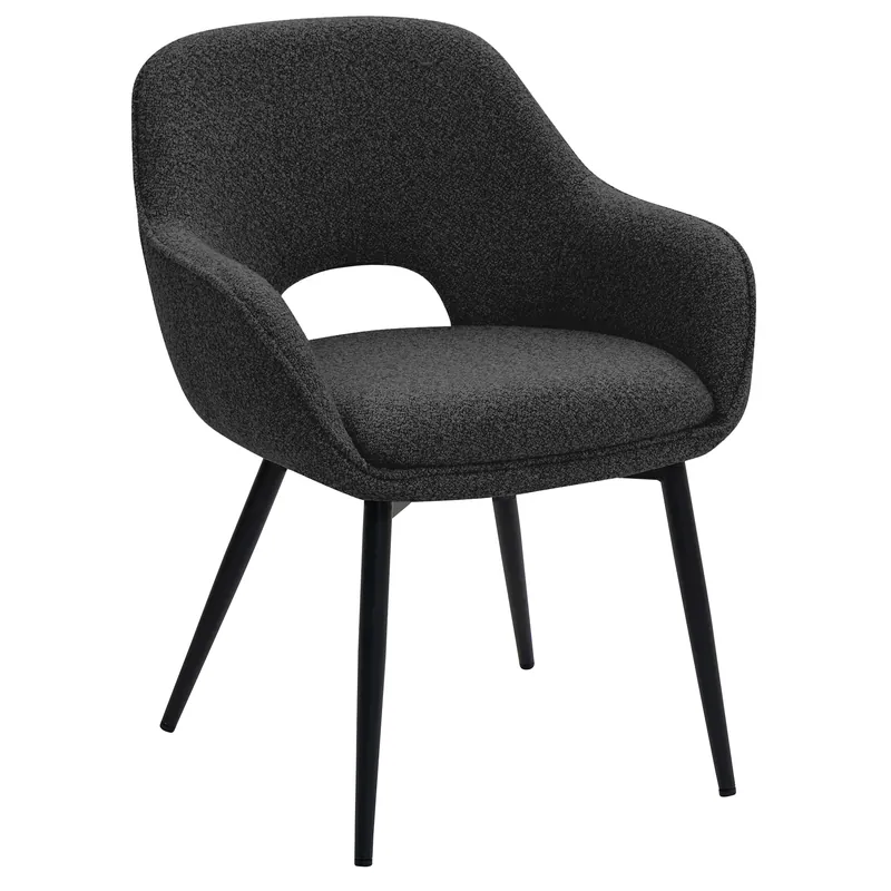 Sonderangebot KATARINA | Hotel Stuhl | Teddystoff | Dunkel Grün