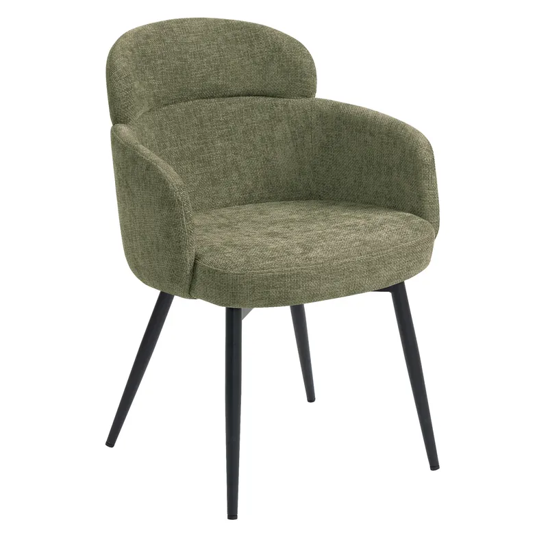 SELINA | Hotel Stuhl | Stoff/Textil | Grün Letzte Chance