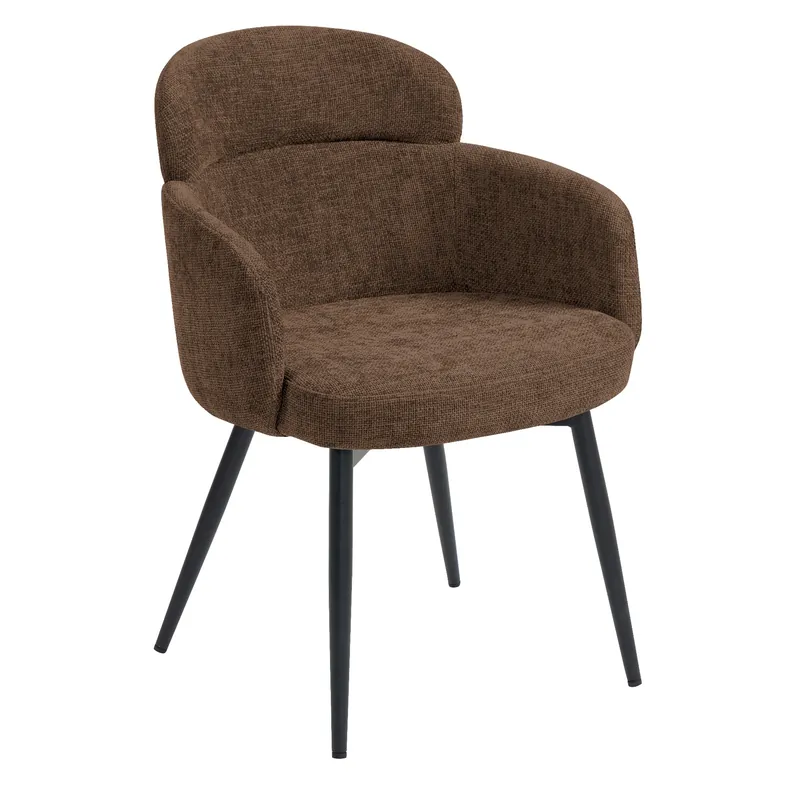 SELINA | Hotel Stuhl | Stoff/Textil | Braun Sofort Bestellen