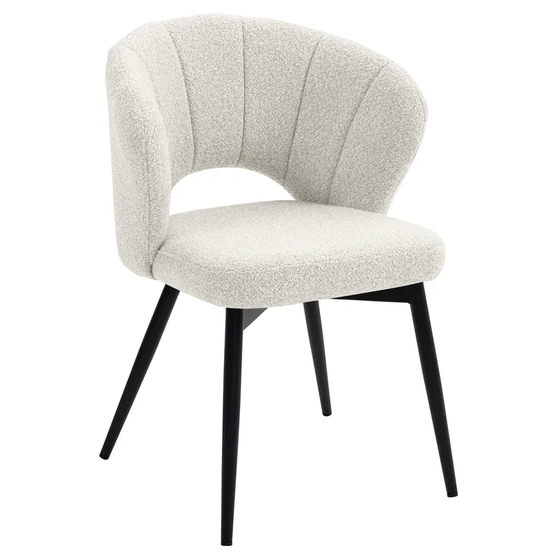 JOHANNA | Hotel Stuhl | Teddystoff | Creme Top-Preis