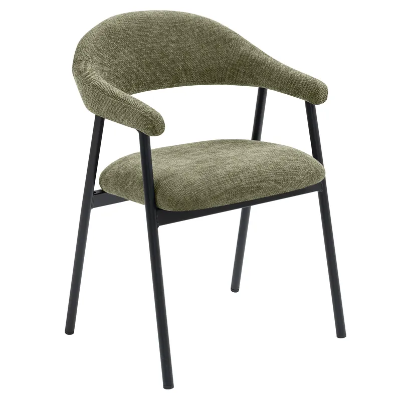 LARA | Hotel Stuhl | Stoff/Textil | Grün Schnäppchen