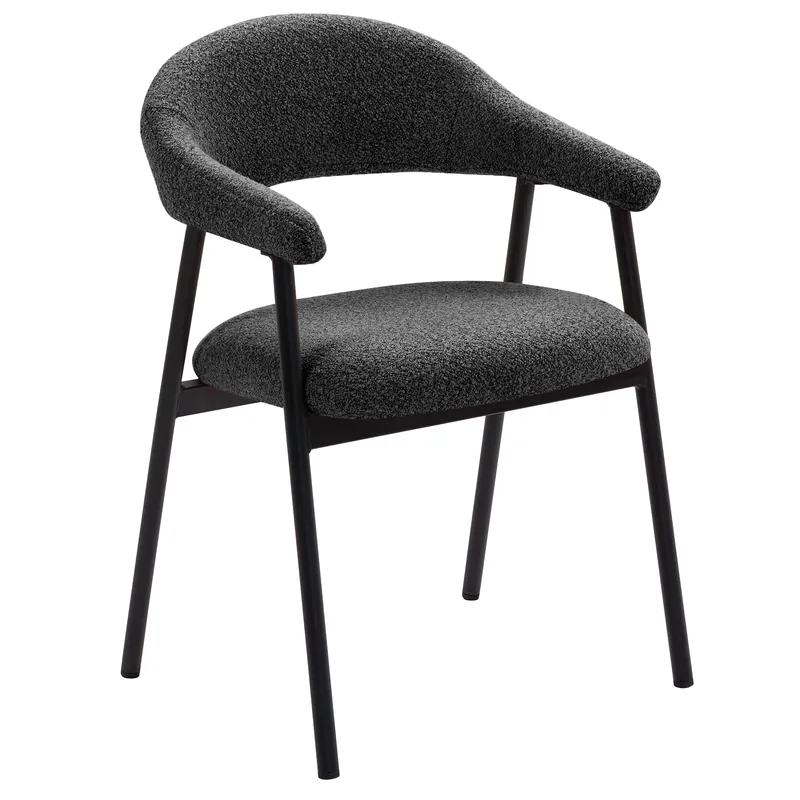 Nur Für Kurze Zeit LARA | Hotel Stuhl | Teddystoff | Dunkel Grün