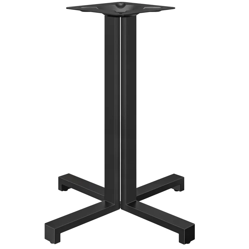 PALERMO | Bistro Stehtischgestell | Höhe: 105 cm | Fuß: 68 x 68 cm | Schwarz Bestseller