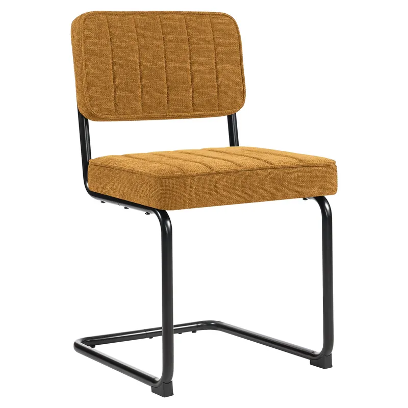 HAWAII | Bistro Stuhl | Stoff/ Textil | Honig Braun Preiswert