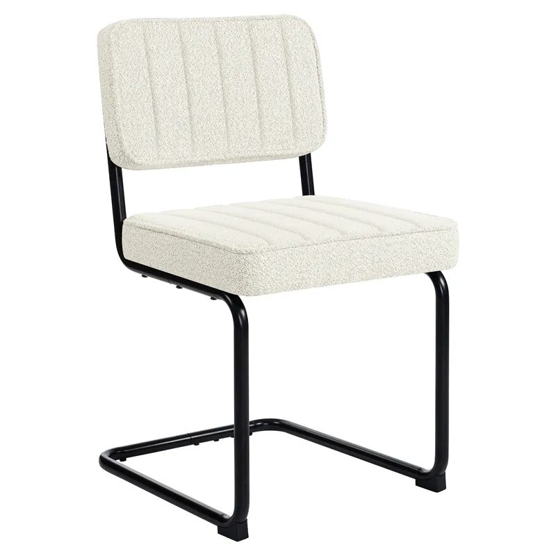 Sonderangebot HAWAII | Bistro Stuhl | Teddystoff | Creme