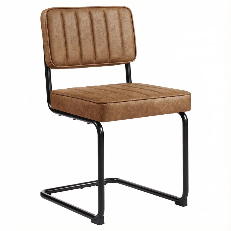 HAWAII | Bistro Stuhl | Leder | Braun Preiswert