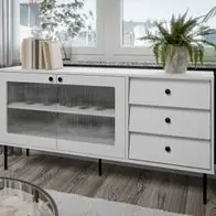 Zertifiziert Kommode Valerio 150 Sideboard Modern mit Schubladen Wohnzimmer Kollektion
