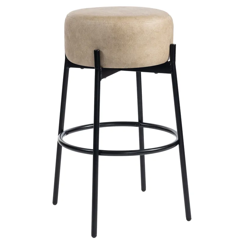 JULIANA | Gastro Barhocker | Leder | Beige Beliebt