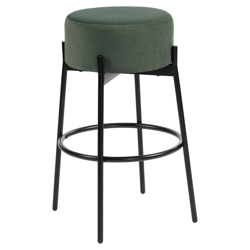 JULIANA | Gastro Barhocker | Samt | Grün Bestpreis