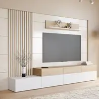 Wohnwand Narezi II Schrank TV-Schrank Praktisch Wohnzimmer-Set Wohnmöbel M24 Abverkauf