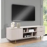 Abverkauf TV-Lowboard Nubia 06 Mediaschr mit zwei Schubladen TV-Tisch TV-Schrank Wohnzimmer M24