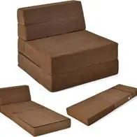 3 in 1 klappbares Schlafsofa, Klappmatratze, Schaumstoff extra dick (15cm), Sofabett Billig