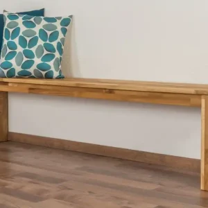 Bank Wooden Nature 132 Eiche massiv - 180 x 33 cm (L x B) Preiswert