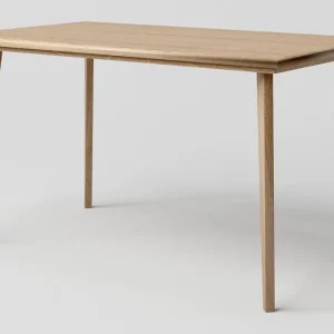 Esstisch Eiche massiv natur Aurornis 71 - Abmessungen: 140 x 80 cm (B x T) Billig