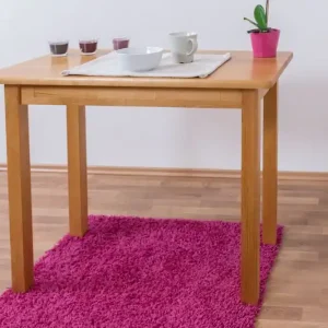 Abverkauf Tisch Kiefer massiv Vollholz Erlefarben Junco 226B (eckig) - 50 x 90 cm (B x T)