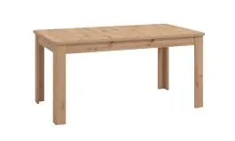 Direkt Vom Hersteller Esstisch Palilula 03, ausziehbar bis 200 cm, ABS-Kantenschutz, Maße: 160 x 90 cm, modernes Design, Farbe: Eiche Artisan, für Esszimmer