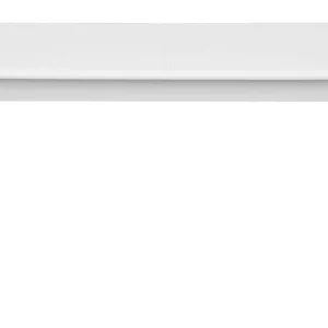 Esstisch ausziehbar Gyronde 22, Kiefer massiv Vollholz, weiß lackiert - Abmessungen: 150-197 x 93 cm (B x T) Nur Heute