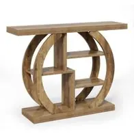 4-stufiger Konsolentisch Bauernhaus Sofatisch Akzent Eingangstisch Preisknaller