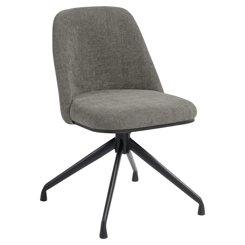 TINA | Hotel Stuhl | Textil/Stoff | Grau | Drehfunktion Top-Angebot